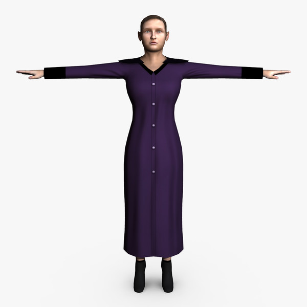 3d model casual female 04 - Casual Female 04 by ignisfatuus